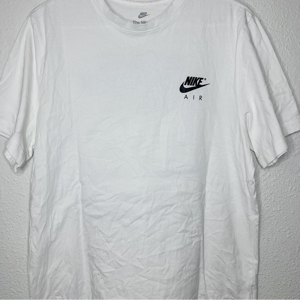 (Sold) Nike Sportswear Fear of Heights White Graphic Tee Mens Sneakerhead Crew - Picture 4 of 10